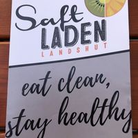 Menu Card at Saftladen Landshut in Landshut