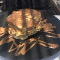 Vegan banana “Pancakes” at Alibaba in Kos