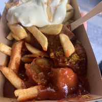 I already had a bite😁  at Curry 61 in Berlin