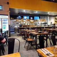 Sitting area at Tikka Take in Canberra