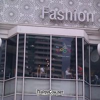 View from BTS at Shine Tong - Vegetarian Food Booth in Bangkok