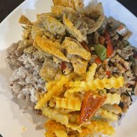   at Shine Tong - Vegetarian Food Booth in Bangkok