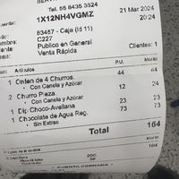   at Churrería El Moro in Mexico City