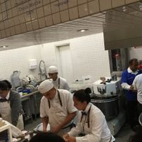 Kitchen at Churrería El Moro in Mexico City