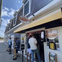 Outside   at Hot Dog Tommy's in Cape May