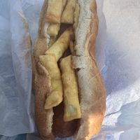 Chopped Susie vegan hotdog   at Hot Dog Tommy's in Cape May