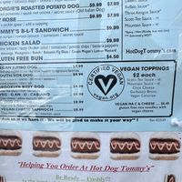   at Hot Dog Tommy's in Cape May