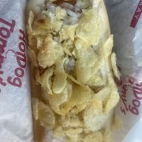 Zippy Chippy Zorro Dog  at Hot Dog Tommy's in Cape May