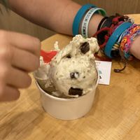 Banana whip with chocolate chunks at Nicecream in Arlington