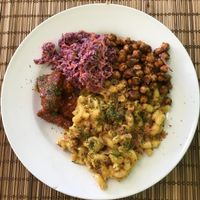 Mac and cheeseee at Earth's Kitchen  in Birmingham