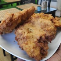 Plantain fritters at Earth's Kitchen  in Birmingham