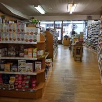 interior at Hansa Wholefood in Guernsey