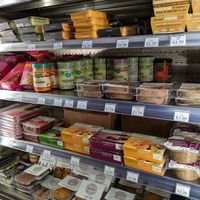 chilled section at Hansa Wholefood in Guernsey