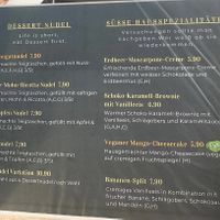 Nachspeisen at Mint in St Kanzian