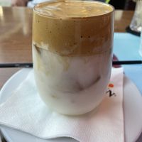 Veganer Dalgona Kaffee at Mint in St Kanzian