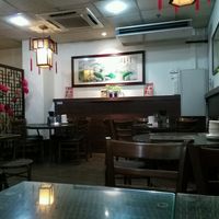 interior of restaurant at Xing Hua Vegetarian 兴化美食 - Albert Mall in Central Singapore