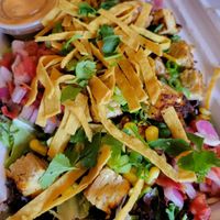 Taco Salad  at Native Foods in West Los Angeles