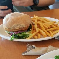 Chicken run! at Native Foods in West Los Angeles