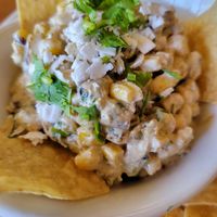 Elote dip at Native Foods in West Los Angeles