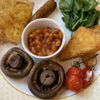 Vegan Fry Up  at the Cosy Club in Norwich
