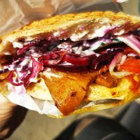 Döner with seitan at King Döner in Aachen