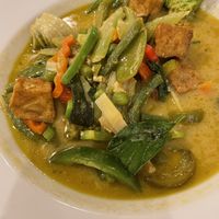 Vegetable green curry with tofu   at Lai Thai Cuisine - Somsak in Voorhees