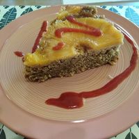 Keke de piña at Organic Land in Lima