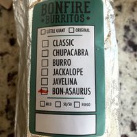 The Bon-asaurus  at Bonfire Burritos in Golden