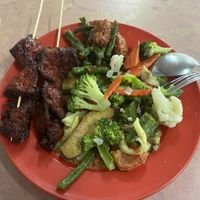   at Le Tian Vegetarian Stall in Kuala Lumpur