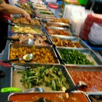 today 11th April 2018 at Le Tian Vegetarian Stall in Kuala Lumpur