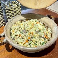 Fried Rice in a clay pot  at An Hy in Hoi An