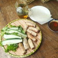 Spring rolls #Veganuary at An Hy in Hoi An