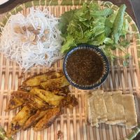 An Hy rice noodle dish, amazing flavors   at An Hy in Hoi An