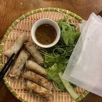 Spring rolls at An Hy in Hoi An