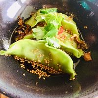 Vegan veg & ginger dumplings at Miss Mary's in Hotham Central