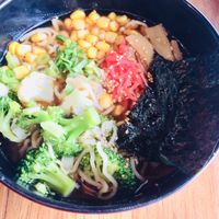 Vegan ramen have to specify vegan (no egg) at Miss Mary's in Hotham Central