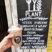 Choko milkshake at Plant Cafe & Kitchen - Itaewon in Seoul