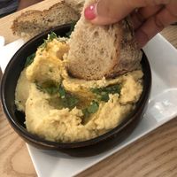 Rye bread was good with hummus.   at Plant Cafe & Kitchen - Itaewon in Seoul