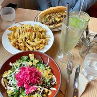 Sandwich and a  bowl   at Plant Cafe & Kitchen - Itaewon in Seoul