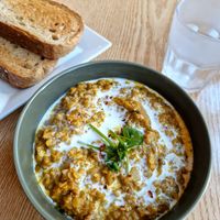 Lentil dahl curry with rye bread😋 at Plant Cafe & Kitchen - Itaewon in Seoul