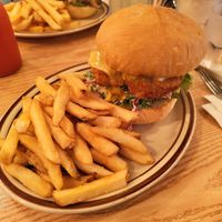 Burger at Plant Cafe & Kitchen - Itaewon in Seoul