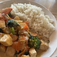 Potato curry rice  at Plant Cafe & Kitchen - Itaewon in Seoul