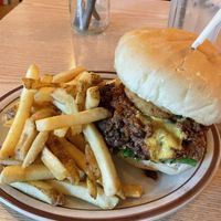 Mushroom burgerrs  at Plant Cafe & Kitchen - Itaewon in Seoul