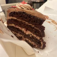 Strawberry chocolate cakee  at Plant Cafe & Kitchen - Itaewon in Seoul