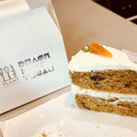 Carrot cake slice for back at the apartment. Yum!  at Plant Cafe & Kitchen - Itaewon in Seoul