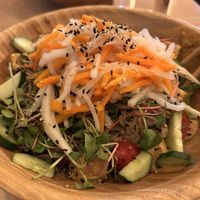 Soba bowl with added tofu. Can’t resist this one. Have ordered it several times in three years of visits    at Plant Cafe & Kitchen - Itaewon in Seoul