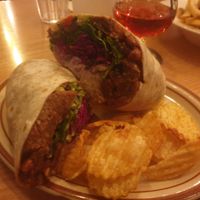 Steak and beans burrito 8/10 nice smoked flavour could do with more sauce at Plant Cafe & Kitchen - Itaewon in Seoul