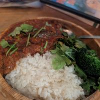 Moussaka & meatballs bowl at Plant Cafe & Kitchen - Itaewon in Seoul