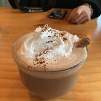 Hot cocoa with whipped cream  at Plant Cafe & Kitchen - Itaewon in Seoul