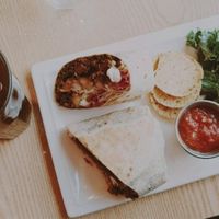 Mega burrito at Plant Cafe & Kitchen - Itaewon in Seoul